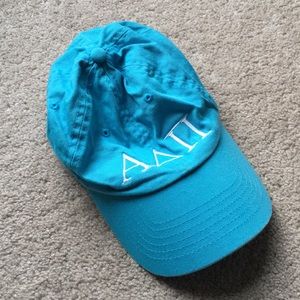 Blue Alpha Delta Pi Sorority Baseball Cap